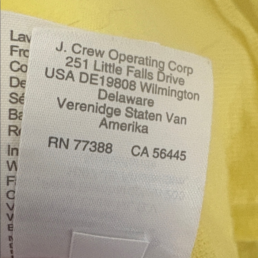 J. Crew Light Yellow Collared Sweater - Picture 4 of 5